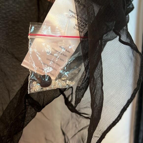 NWT Free people Bali posie mesh embellished sleeve size XS - Picture 6 of 8